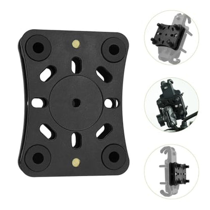 Ipetboom Motorcycle Phone Holder with Vibration Dampener, Anti-Shake Bike Phone Bracket for Motorbike and Bicycle Handlebar Mount, Compatible with Smartphones, Suitable for Cycling