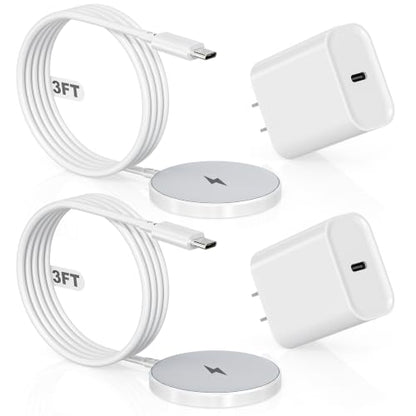 Magnetic iPhone Wireless Charger 15W Mag Safe Fast Wireless Charger Pad 3FT - size: 3FT