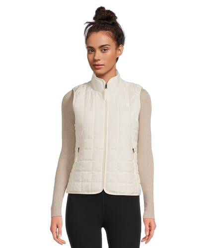 The North Face Junction Insulated Vest - color: White Dune, size: Small