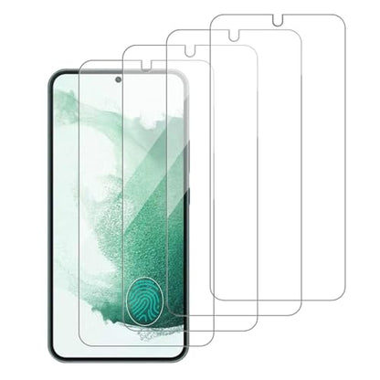 4 Pack Glass Screen Protector Compatible for Samsung Galaxy S22 plus / S22+ / SM-S906U [9H Hardness]-HD Screen Tempered Glass, Scratch Resistant,Easy Install [Case Friendly] - size: Galaxy S22 Plus / S22+