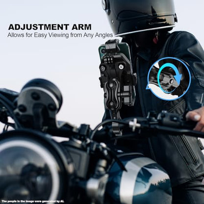 iMESTOU Motorcycle Phone Mount Anti-Vibration