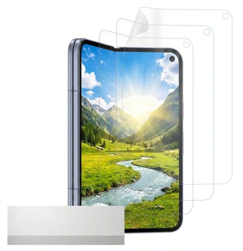 3 Pack for Honor Magic V5 Screen Protector [Not Glass], Anti-Scratch, Compatible Fingerprint, Full Adhesive Flexible Film for Honor Magic V5 - size: Honor Magic V5