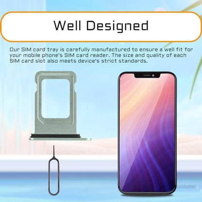 for iPhone 12 Green Single SIM Card Tray Slot Replacement