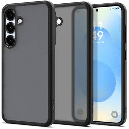 Spigen for Galaxy S25 Case, Ultra Hybrid [No Magnet Ring] [Anti-Yellowing] - Frost Black - color: Frost Black, size: Galaxy S25