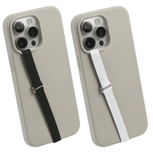 C-Shaped Clip Finger Phone Grip, Silicone Mobile Phone Strap for Phone Case with Clip as Phone Loop Holder