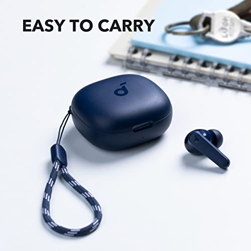 Soundcore by Anker P20i True Wireless Earbuds, with Big Bass, 30H Playtime - color: Blue