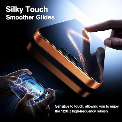 EZ-GLAZ-4+2 Pack for iPhone 17 Pro Max Privacy Screen Protector (6.9") - size: iPhone 17 Pro Max