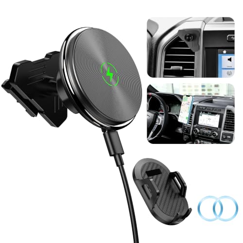 Surfcabin Magnetic Car Vent Wireless Charger Phone Mount for 2015-2020 F150 - size: Fits F150 2015-2020 with Charging-Magnetic
