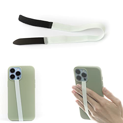 TFY Non-Slip Elastic Hand Strap Holder for Smartphones Universal 2 pcs - color: Green