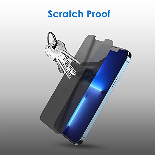 JETech Privacy Screen Protector for iPhone 13 Pro Max, 2-Pack - size: iPhone 13 Pro Max