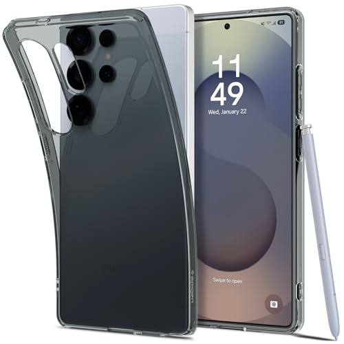 Spigen Liquid Crystal Designed for Galaxy S25 Ultra Case (2025) [Anti-Yellowing], [Military-Grade Protection] - Space Crystal - color: Space Crystal, size: 6.8in (Galaxy S25 Ultra)