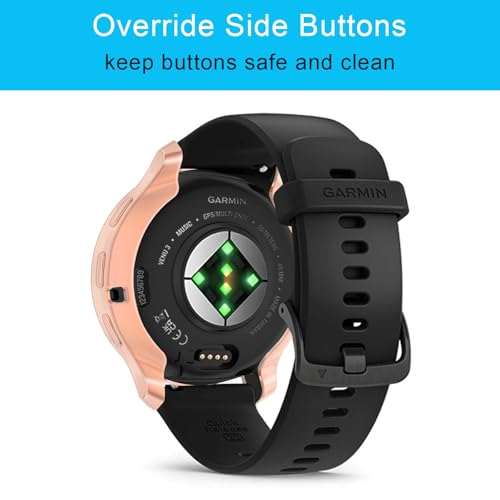 [5Pack] RICHONE Screen Protector Compatible with Garmin Venu 3 Cases for Venu 3 45mm Smartwatch Cases Resist Scratched Full Cover Flexible TPU Screen Protectors for Women Men - size: Venu 3 45mm