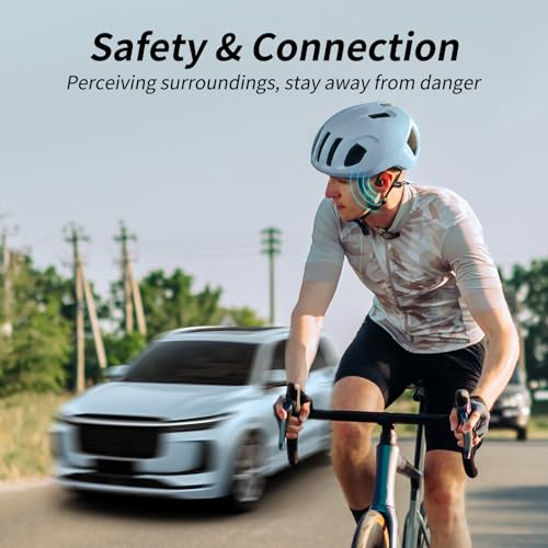 CXK Bone Conduction Headphones, Open Ear Headphones Bluetooth 6.0 with Mic