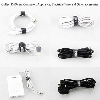 Adjustable Multi Device Organizer Dock Stand Holder, 50 PCS Reusable Cable Ties, Cell Phone Stand for iPhone Samsung Galaxy, Cable Organizer Tool Perfect for Home, Office and Workshop Hook