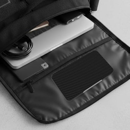 Memory Card Case with 40 Card Slots for SD and Micro SD Cards - color: Carbon Fibre Black