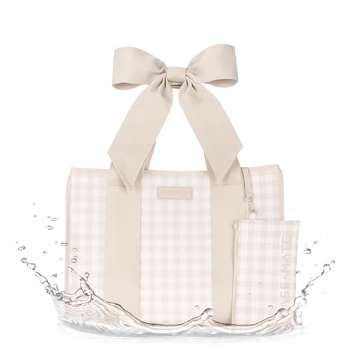 Case-Mate Jelly Tote Bag - color: Latte Gingham