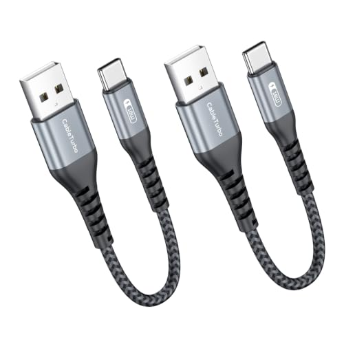 Short USB to USB C Cable 0.5FT [2-Pack] - size: 0.5ft