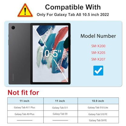 SPARIN 3 Pack Screen Protector for Samsung Galaxy Tab A8 10.5 Inch 2022 - size: Galaxy Tab A8 10.5"