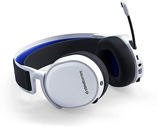 SteelSeries Arctis 7P Wireless - Lossless 2.4 GHz Wireless Gaming Headset - PlayStation 5 and 4 - White