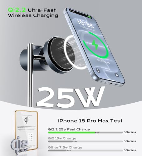 Qi2.2 25W Magnetic 3-in-1 Charging Station for Apple Devices