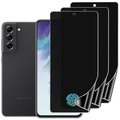 TPU Privacy Screen Protector for Samsung Galaxy S21 FE 6.4", 3 Pack - size: Samsung Galaxy S21 FE
