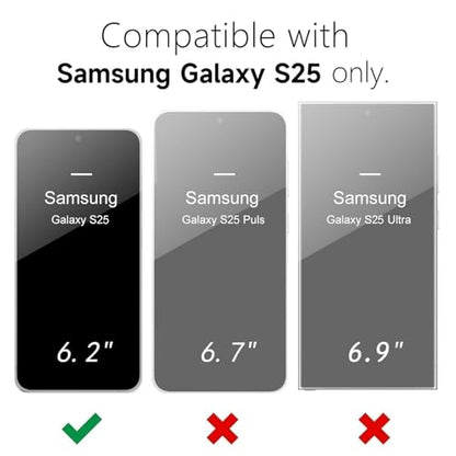 Battery Case for Galaxy S25,Upgraded 10000mAh Rechargeable Portable Extended Battery Pack Supported Qi Wireless Charging Case Compatible with Galaxy S25(6.2 inches) Charging Case-Black - size: Galaxy S25