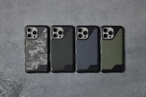 URBAN ARMOR GEAR UAG Designed for iPhone 16 Pro Max Case 6.9" Metropolis LT - Compatible with MagSafe Charging Rugged Shockproof Anti-Slip Military Grade Protective Cover, Kevlar Mallard - color: Metropolis LT - Kevlar Mallard
