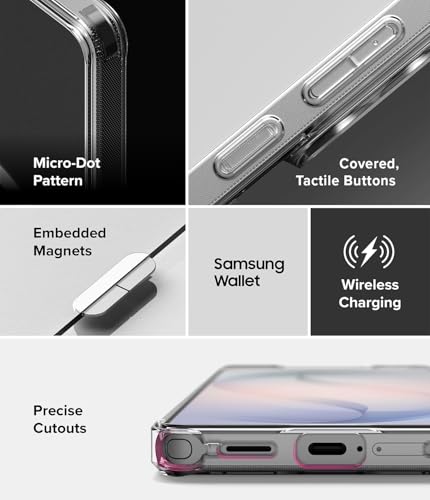 Ringke for Samsung Galaxy S26 Ultra Case [Fusion Magnetic Matte Clear] | Compatible with MagSafe, Oil & Dirt Resistant, Anti-Fingerprint Technology Prevents Oily Smudges, Feels Velvety Soft - size: Galaxy S26 Ultra