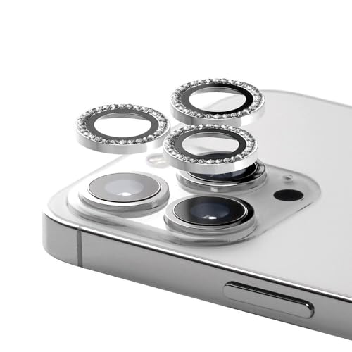 CASETiFY Camera Lens Gem [Easy Application] for iPhone 13 Pro / 13 Pro Max - Silver - color: Silver, size: iPhone 13 Pro / 13 Pro Max