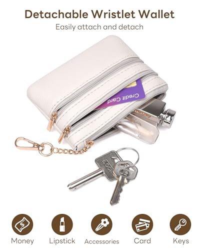 Phone Strap with Zippered Wallet and Clear Purse, Universal Adjustable Crossbody Phone Lanyard with Wallet (Arrowhead)