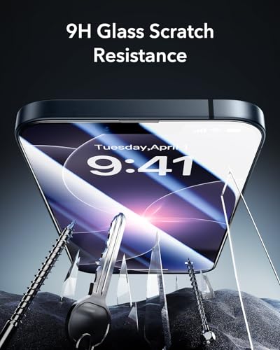 ESR 6 Pack for iPhone 17e/16e/14/13/13 Pro Screen Protector, Armorite - size: iPhone 17e/16e/14/13/13 Pro 6.1 inch (Pack of 2)