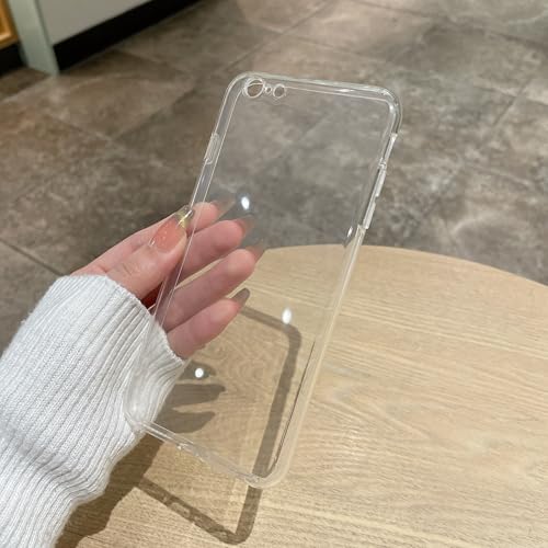 Clear Case for iPhone iPhone 7/8 Plus case.Soft Phone Cover Slim Light Full Protection Shockproof (Clear, 7 Plus/8 Plus) - size: 7 plus/8 plus