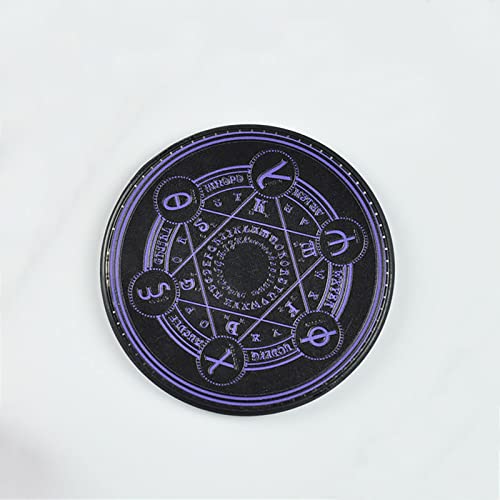 Magic Array Wireless Charger Dock, Creative Pattern Charging Pad, 10W Fast Charge for Qi Wireless Charging Devices,D - color: D