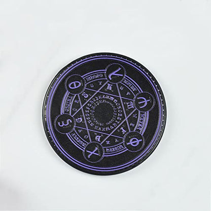 10W Fast Wireless Phone Charger with Magic Circle Design | Quick Charging Pad for Qi-Enabled Smartphones & Accessories - color: F