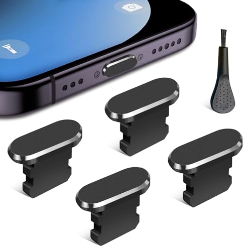 Anti Dust Plug - 4 Pack Charging Port Protector Cap