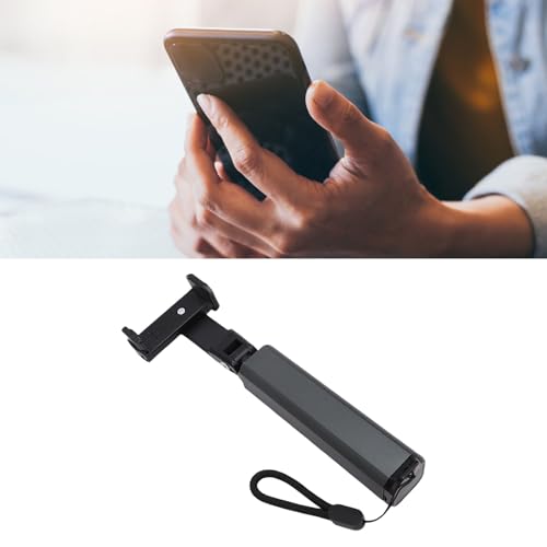 Yunseity Phone Holder, Foldable 360° Adjustable Clamp Clip Mount Cell Phone Stand for Desk Pole Table, Pipe, Pen, Treadmill, Pole Mounted Desk Stand for Table Bedside (Dark Gray) - color: Dark Gray