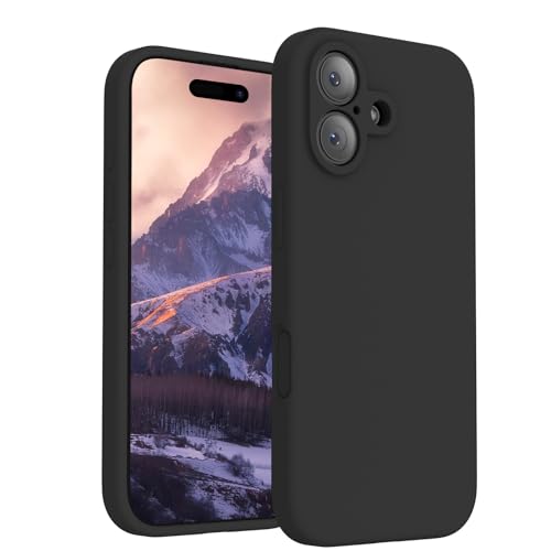 FireNova Magnetic for iPhone 17 Case, Compatible with MagSafe, [Integrated Silicone Camera Control Button] [Camera Protection] Anti-Scratch Microfiber Lining Phone Case, 6.3", Black - color: Black, size: Iphone 17