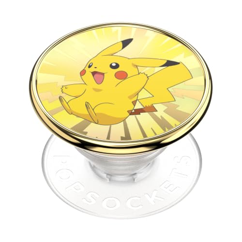 PopSockets Adhesive Phone Grip, Holder- Pikachu Spark - color: Pikachu Spark, style: Adhesive