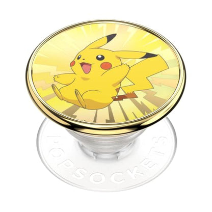 PopSockets Adhesive Phone Grip, Holder- Pikachu Spark - color: Pikachu Spark, style: Adhesive