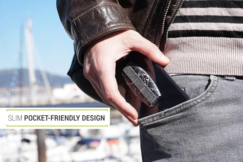 Gear Beast Universal Cell Phone Grip - Ultra Slim Elastic Finger Holder & Phone Stand - color: StarryNights