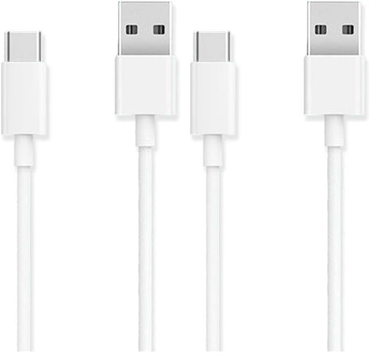 6ft USB-C to USB-A Fast Charger Cable for iPad Pro, Galaxy, MacBook Air, Nintendo Switch, Pixel, LG, Sony, OnePlus (Pack of 2) - size: 6 ft (Pack of 2)