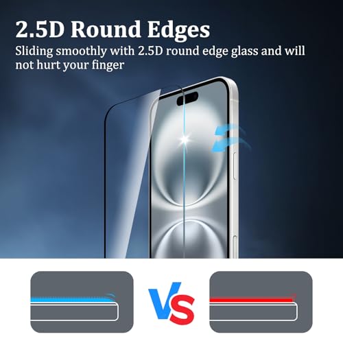 2 Pack Screen Protector for iPhone 17 - size: iPhone 17 2PCS