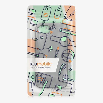 kwmobile Case Compatible with Apple iPhone 17e / iPhone 16e Case - Soft Slim Protective TPU Silicone Cover - Metallic Grey - color: Metallic Grey