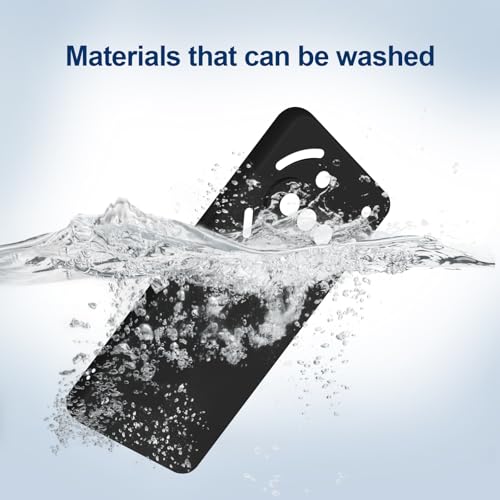 GiiYoon Silicone Case for Nothing Phone 3a, Black - color: Black, size: Nothing Phone 3a
