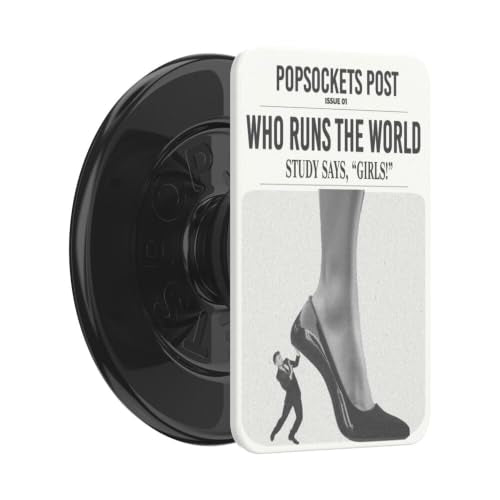 PopSockets Phone Grip for MagSafe, Magnetic Holder- Who Runs the World - color: Who Runs the World, style: MagSafe