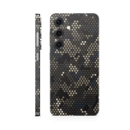 Phone Skin Compatible with Samsung Galaxy S25 - Camo Dots - Premium 3M Vinyl Protective Wrap Decal Cover - Easy to Apply | Crafted in The USA by MightySkins - color: Camo Dots, size: Galaxy S25 (Full Wrap), style: Matte Finish