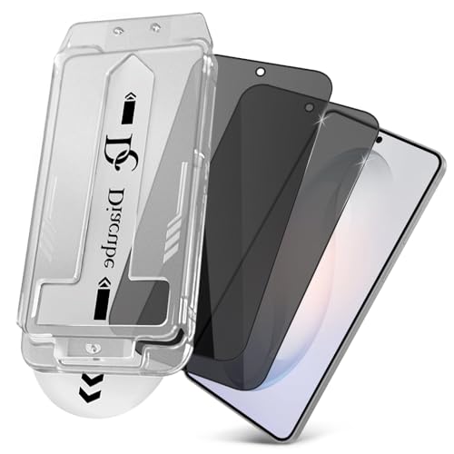 2 PACK Privacy Screen Protector for Samsung Galaxy S25 Ultra [27° Anti-Spy] 9H Hardness Shatterproof Tempered Glass [Auto Dust Removal Installation] Fingerprint ID Unlock, Bubble Free, Case-Friendly, HD Full Coverage - size: Galaxy S25 Ultra