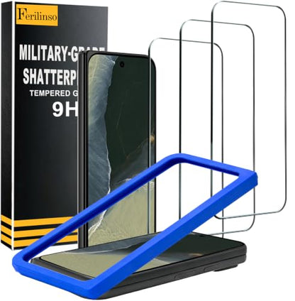 Ferilinso Screen Protector for Google Pixel 11 Pro Fold, Tempered Glass - size: Google Pixel 11 Pro Fold 6.4 IN