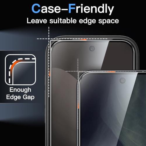 JETech Screen Protector with Lens Protector for Google Pixel 11, 2+2 Pack - size: Pixel 11