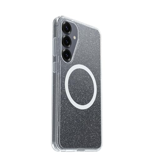 OtterBox Samsung Galaxy S25+ Symmetry Series Clear Magnet Case - Stardust Clear/Glitter - color: Stardust, style: Samsung Galaxy S25+